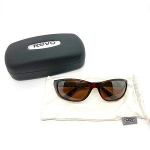 REVO Unisex Grand Wrap Polarized Sunglasses